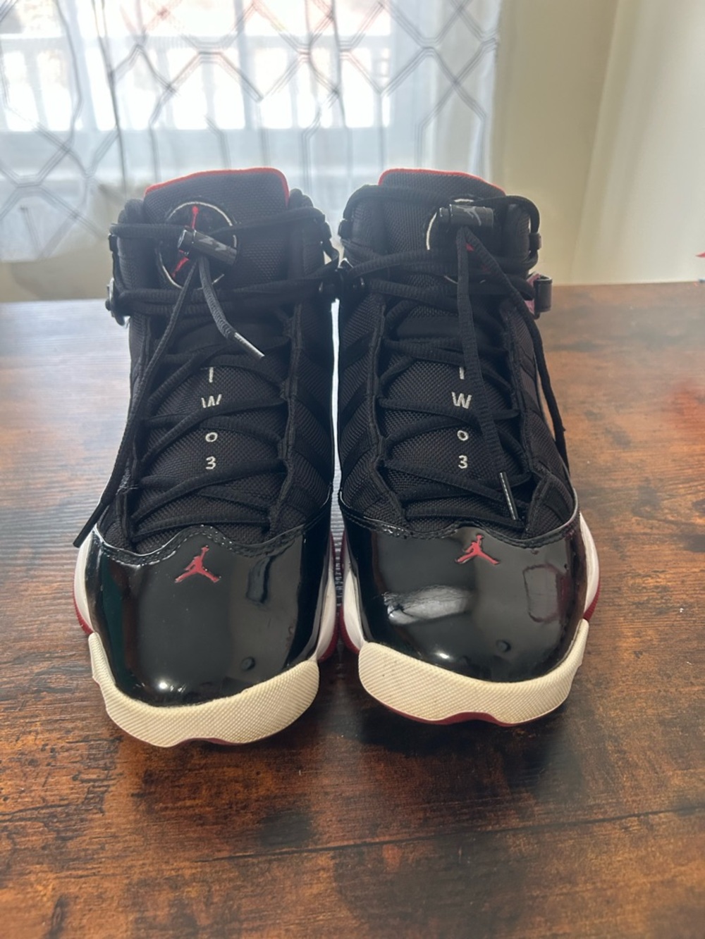*Great Condition* Nike Air Jordan 6 Rings Bred Sneakers - 10